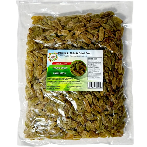 Img Satin - Raisins Green 0.5KG