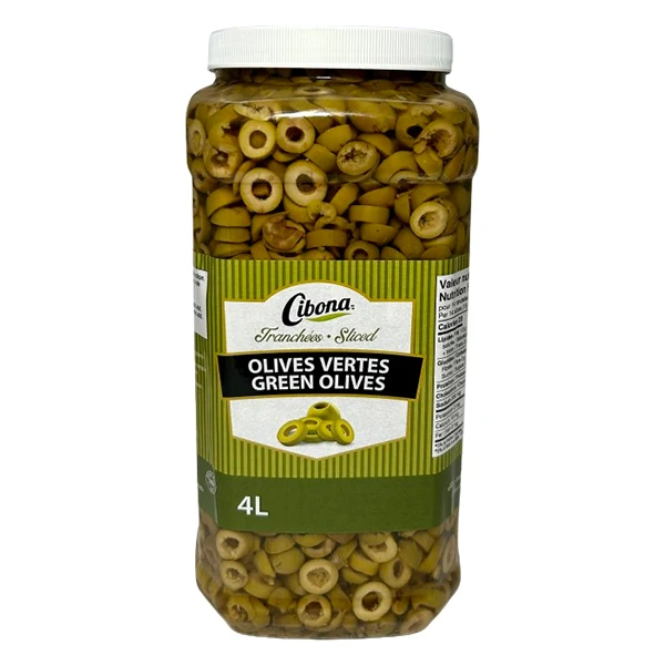 Cibona - Sliced Green Olives 2x4 LT