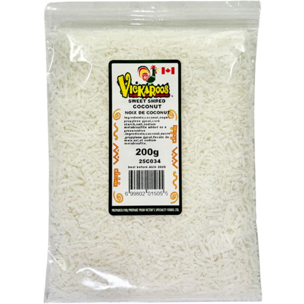 Vickaroos - Sweetened Shredded Coconut 200GR