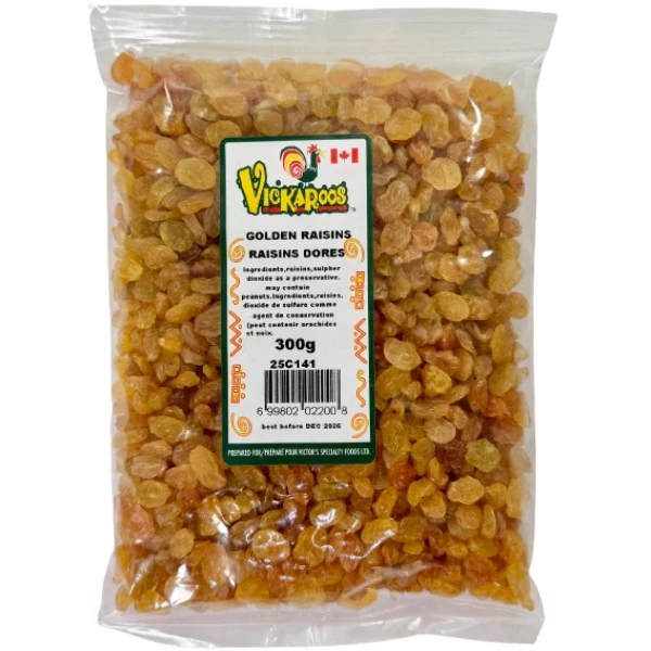 Vickaroos - Golden Raisins 300GR