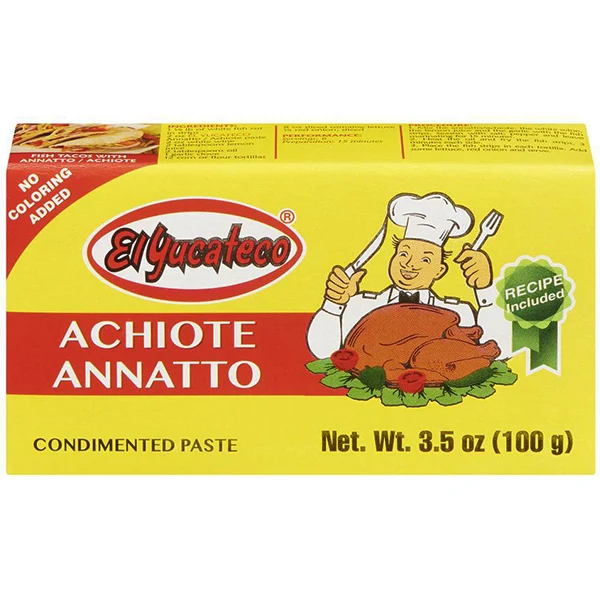 El Yucateco - Anchiote Paste 12x100 GR