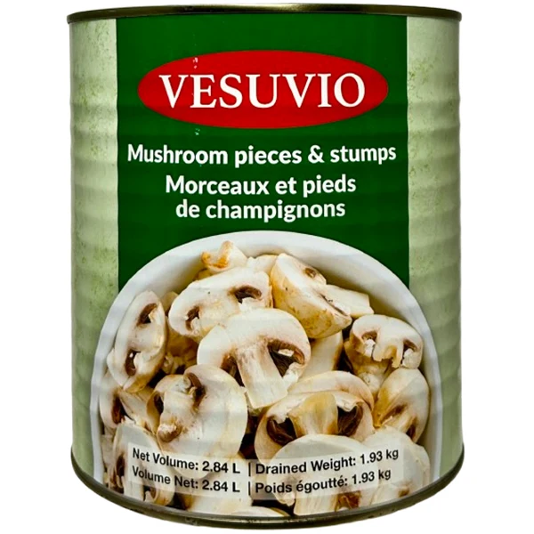 Vesuvio - Mushrooms Peices And Stems 100OZ