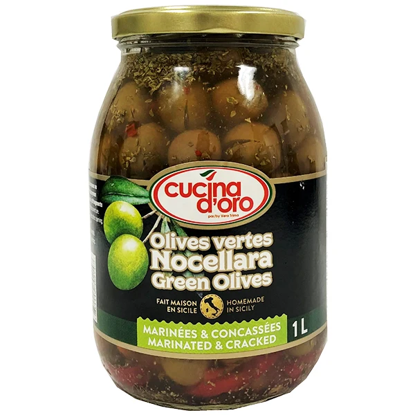 Cucina D'Oro - Cracked Marinated Olives 1.05LT