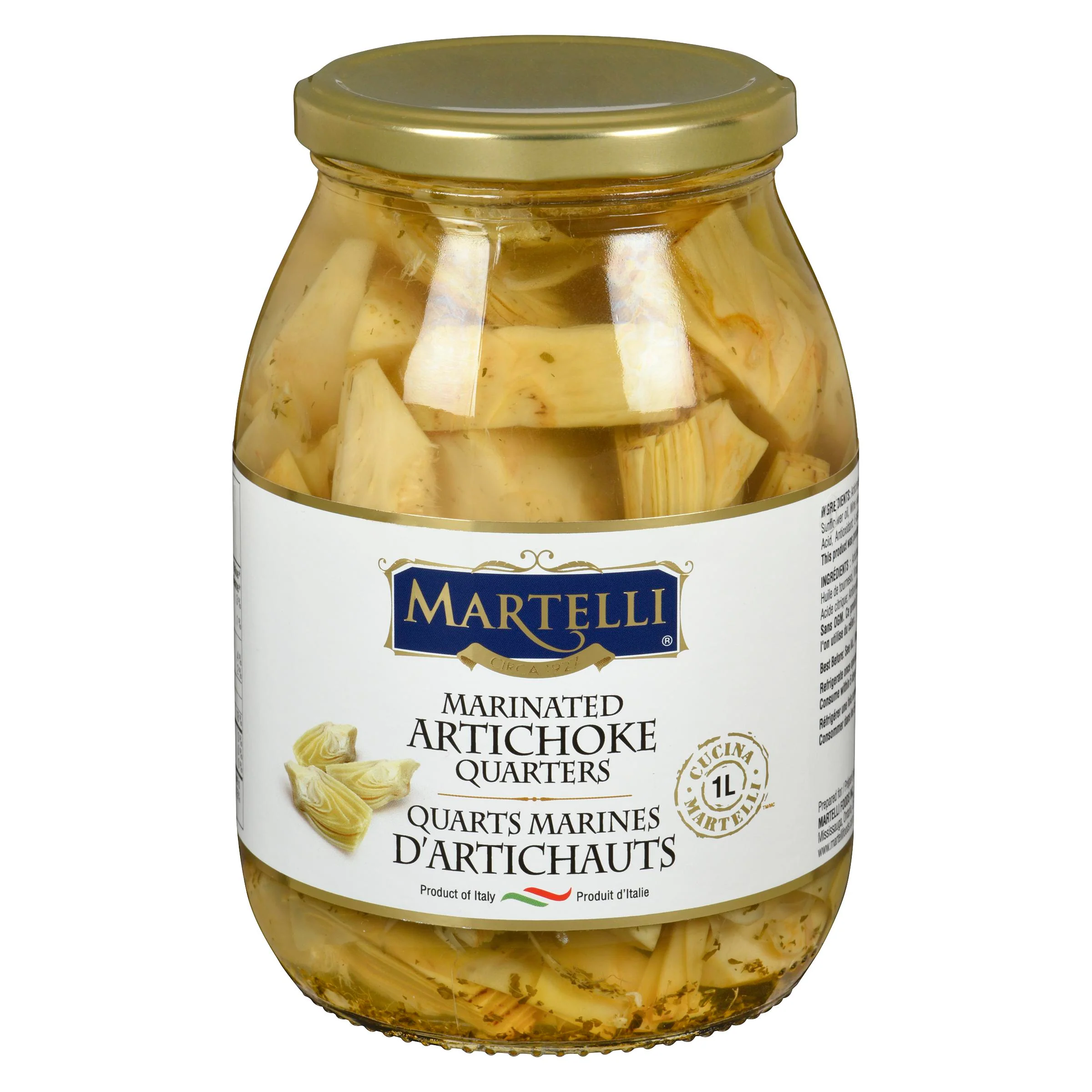Martelli - Marinated Artichoke Quarters 1LT