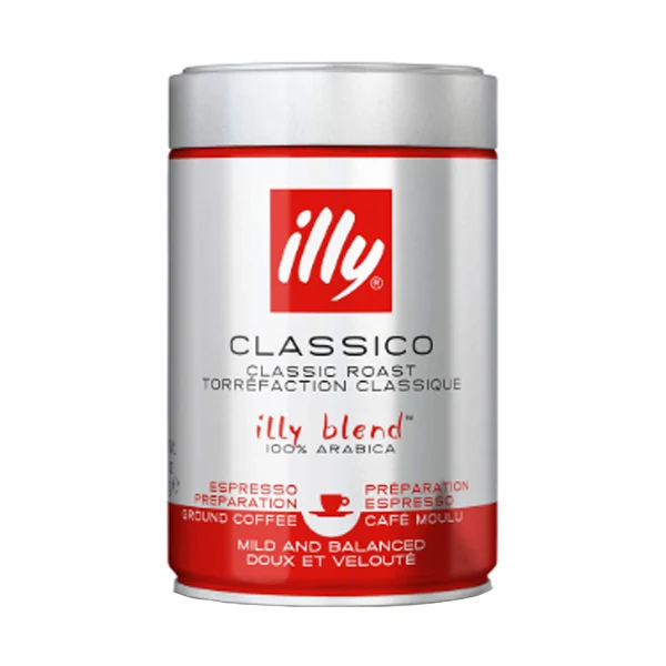 Illy - Ground Coffee Classico Roast 250GR