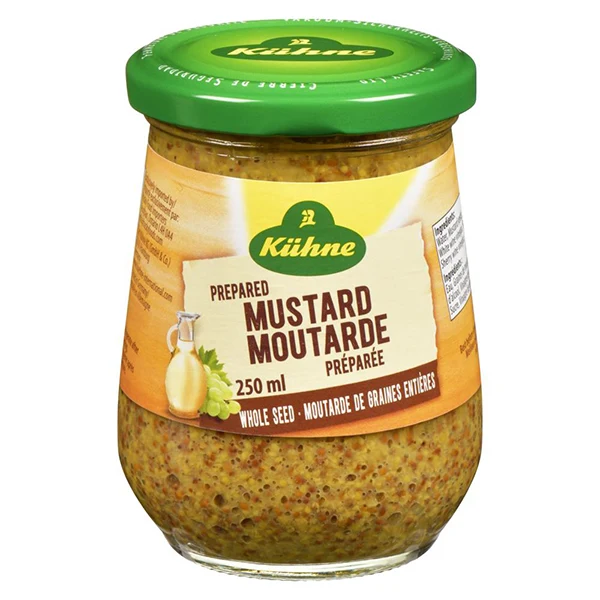 Kuhne - Mustard Whole Grain 10x250 ML