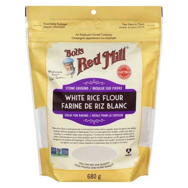 Bob'S Red Mill - Rice Wht Flour 4x680 GR