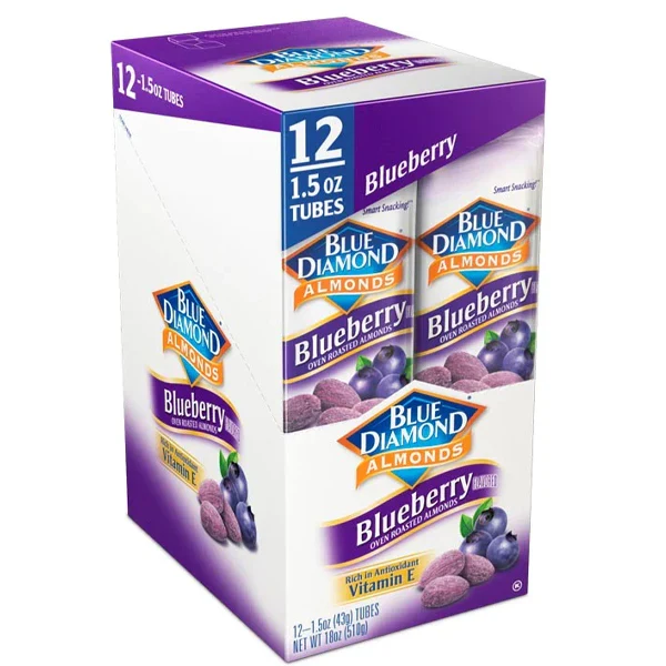 Blue Diamond - Almonds Blueberry 12x12x43 GR
