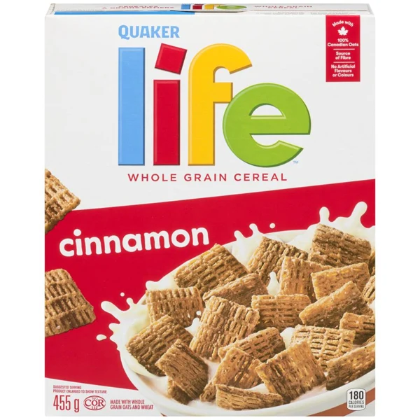Quaker - Life Cinnamon 12x455 GR