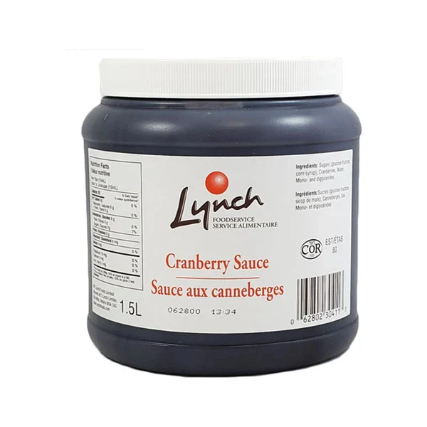Lynch - Cranberry Sauce 6x1.5LT