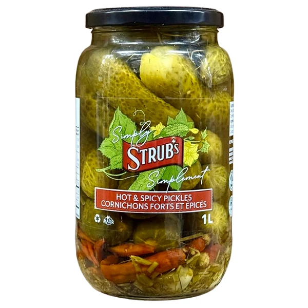 Simply Strubs - Pickle Spicy 12x1 LT