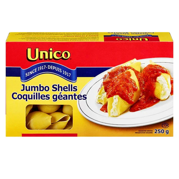 Unico - Jumbo Shells 12x250 GR