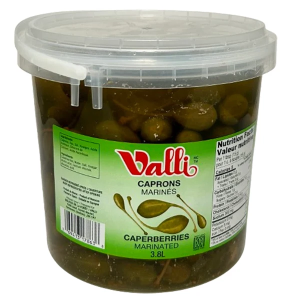 Valli - Marinated Caperberries 2x3.8 LT