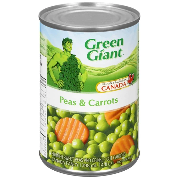 Green Giant - Peas And Carrots 12x398 ML
