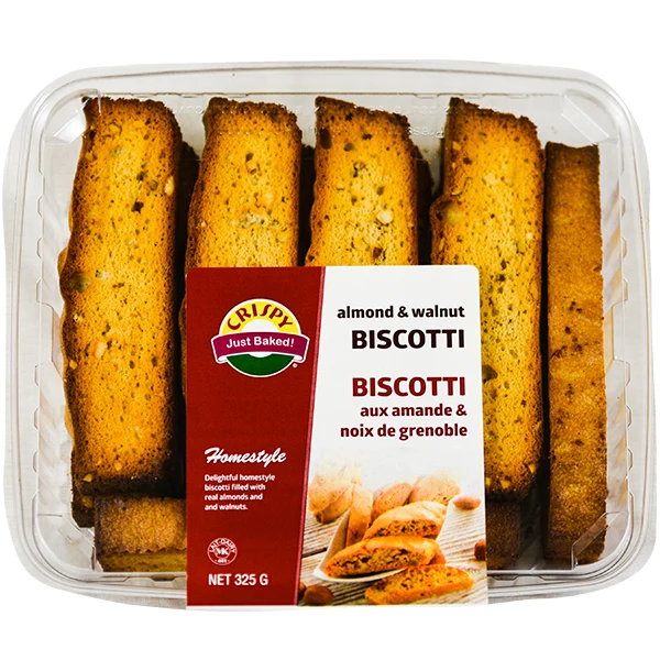 Crispy - Biscotti Almond & Walnut 12x325 GR