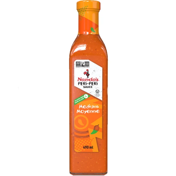 Nando'S - Peri Hot Sauce Medium 6x490 ML