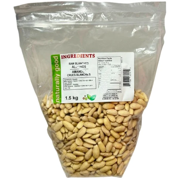 Naturally Good - Ng Blanched Whole Almonds 2x1.5KG