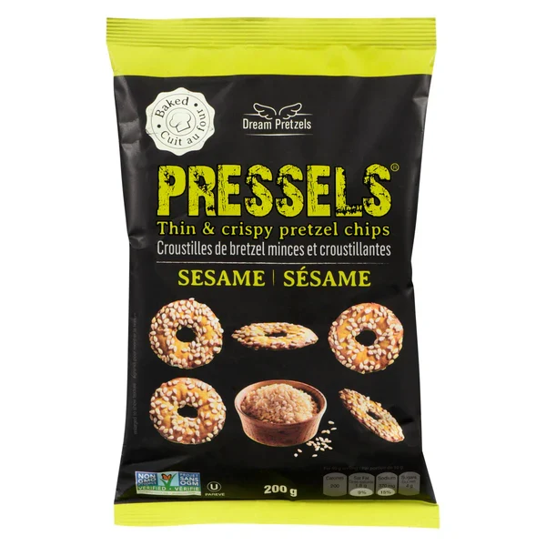 Dream Pretzels - Pressels Sesame 12x200 GR