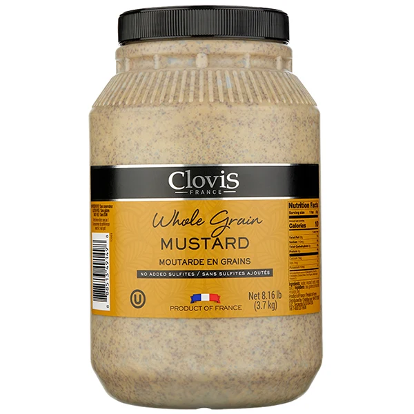 Clovis - Mustard Whole Grain 2x3.49 KG