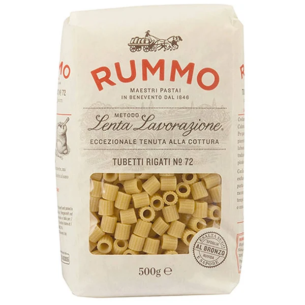 Rummo - Tubetti Rigate #72 16x500 GR