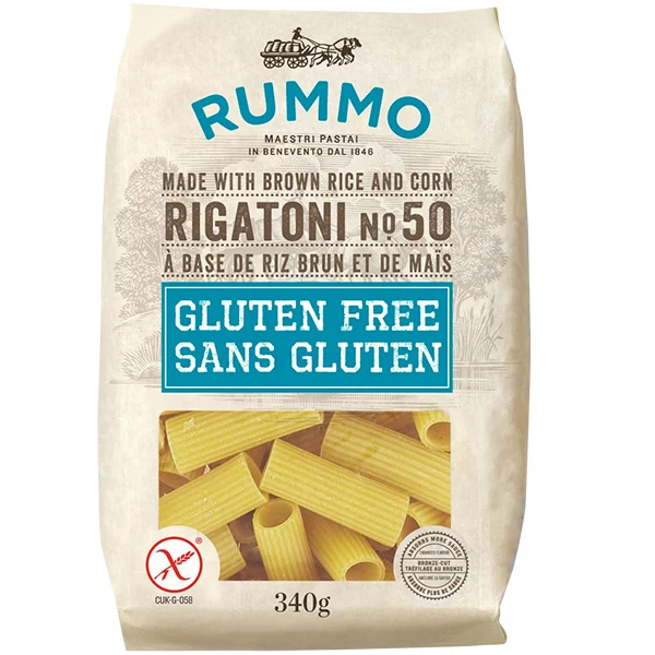 Rummo - Gluten Free Rigatoni #50 12x340 GR