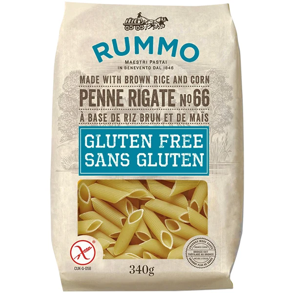 Rummo - Gluten Free Penne Rigate #66 12x340 GR