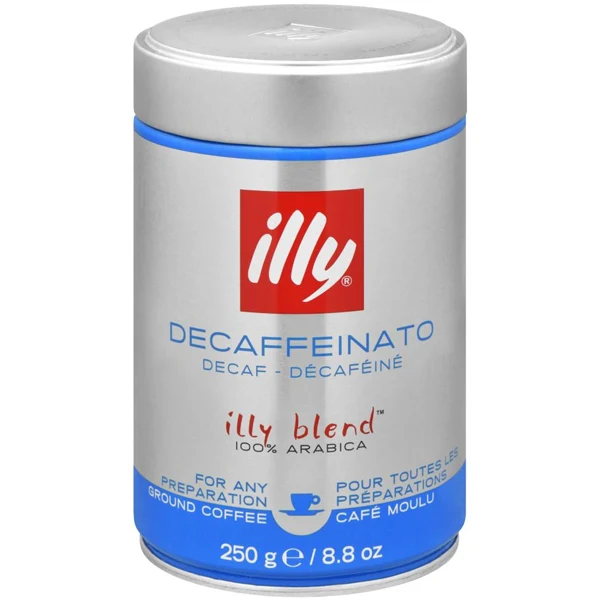 Illy - Ground Espresso Decaf 6x250 GR