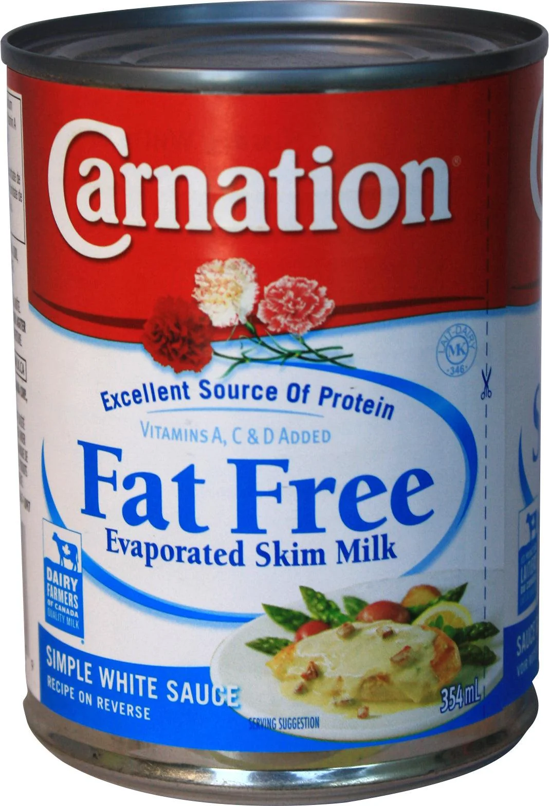 Carnation - Evaporated Milk - Fat Free — Case (24 x 354 ML)