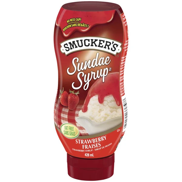 Smuckers - Strawberry Sundae Syrup 428ML