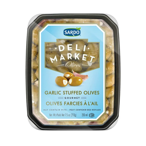 Sardo - Olive Stuffed With Garlic 250ML