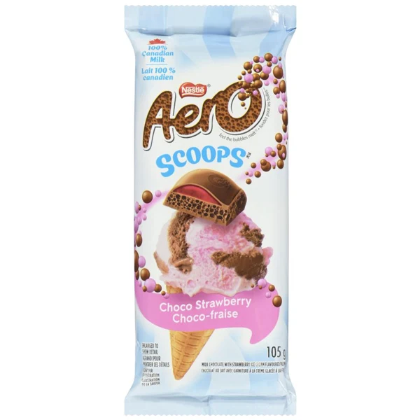 Nestle - Aero Scoop Choco Strawberry 15x105 GR