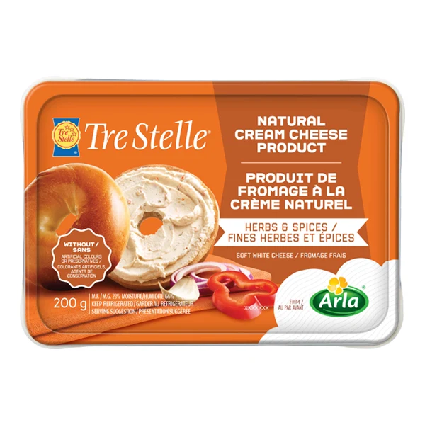 Tre Stelle - Cream Cheese Herbs And Spices 200GR
