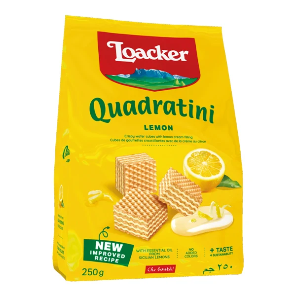 Loacker - Quadratini Lemon 250GR