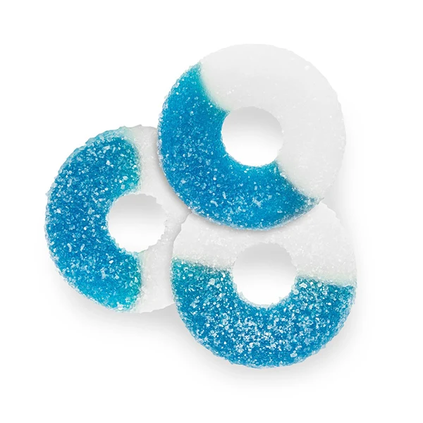 Albanese - Blue Raspberry Rings 5LB