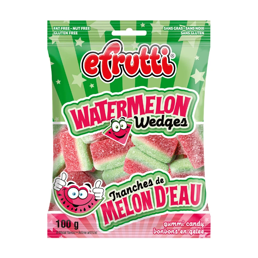 Efruitti - Watermelon Wedges Gummy 100GR