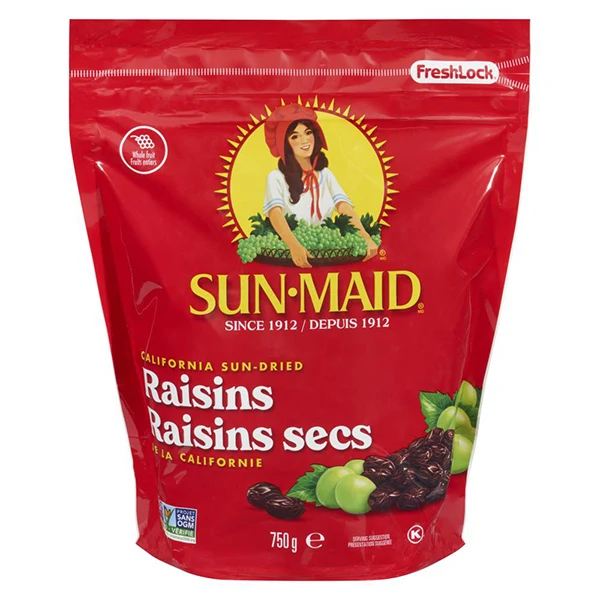 Sunmaid - Raisins Bag 8x750 GR