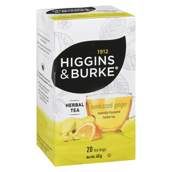 Higgins & Burke - Citrus Ginger Ginseng Tea 6x20 EA