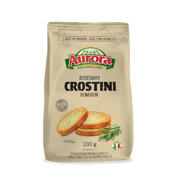 Aurora - Crostini Rosemary 10x100 GR