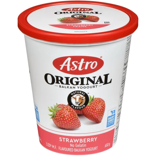 Astro - Original Yogurt Strawberry 6% 6x650 GR