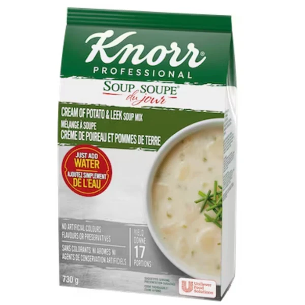 Knorr - Sdj Cream Potato Leek Soup 4x730GR