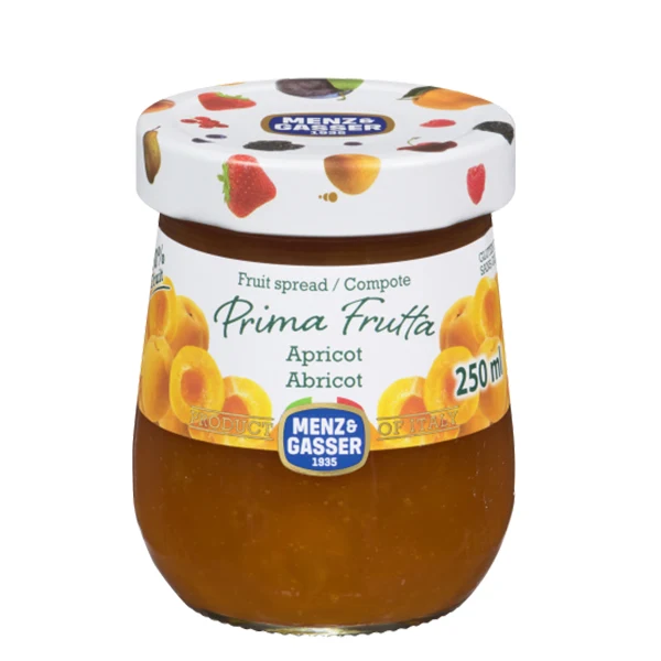 Menz & Gasser - Apricot Fruit Spread 12x250 GR