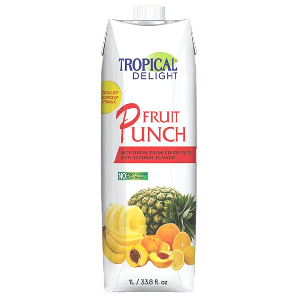 Tropical Delight - Td Tetra Fruit Punch 12x1 LT