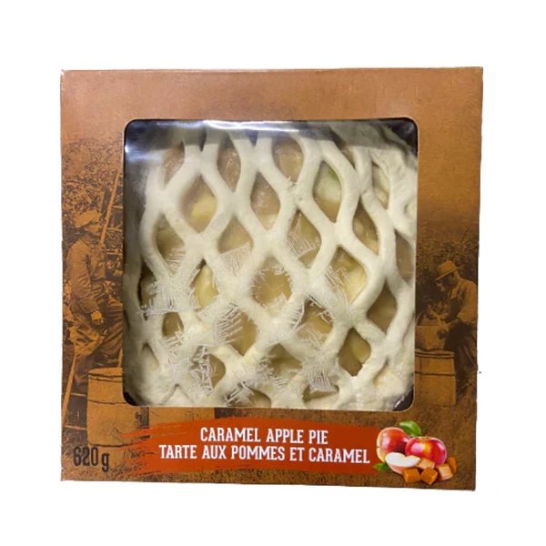 Apple Valley - Caramel 8IN Unbaked Pie 6x600 GR