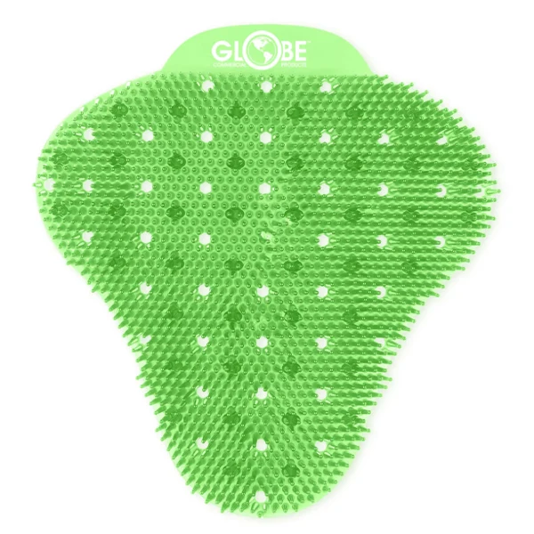 Globe - Aquos Green Apple Anti-Splash Urinal Screens 6x2 Un
