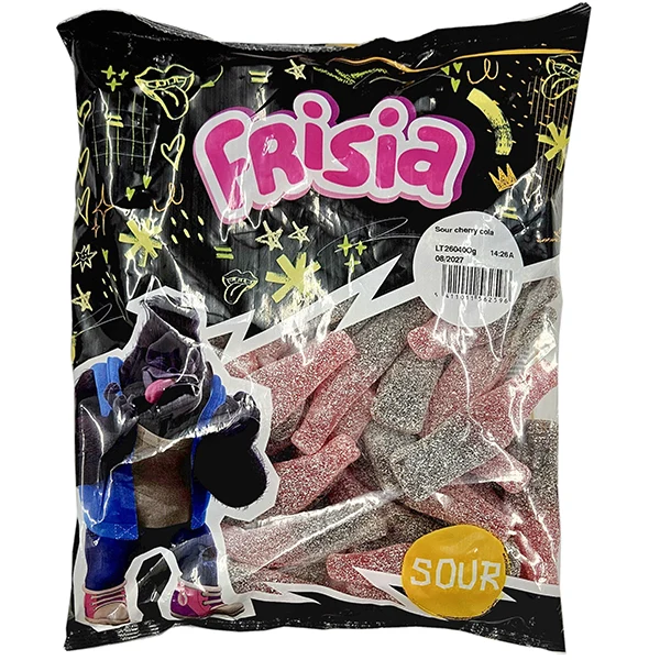 Frisia - Jumbo Sour Cherry Cola Bottles 2x1.5 KG