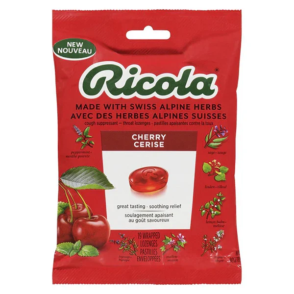 Ricola - Bag Cherry 6x8x75 GR