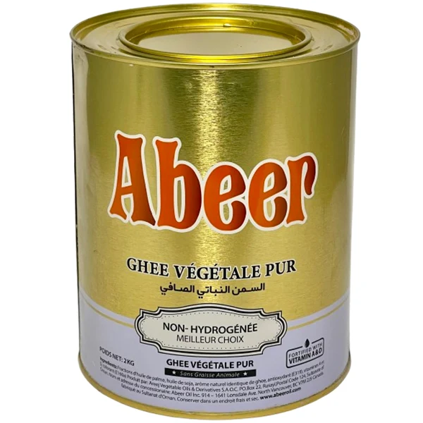 Abeer - Vegetable Ghee 6x2 KG