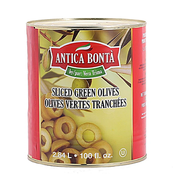 Antica Bonta - Sliced Green Olives 2.84LT