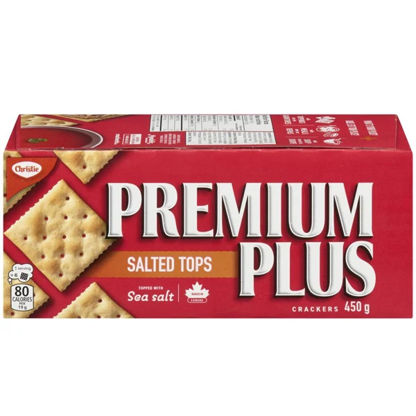 Premium Plus - Salted Crackers 450GR