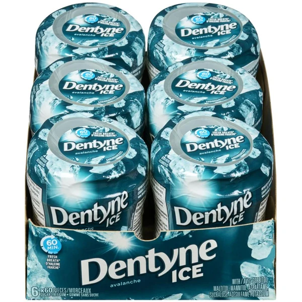 Dentyne - Ice Avalanche Bottles 6x60 PC